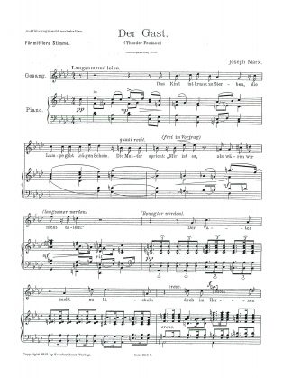 Der Gast (T. Fontane)