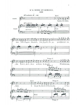 Huguenots Recit: Ah! quel spectacle..Plus blanche..hermine