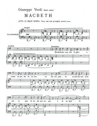 Macbeth Come dal ciel precipita