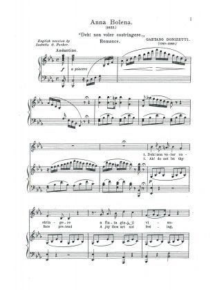 Anna Bolena Deh! non voler costringere