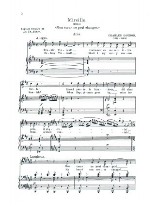 Mireille Mon coeur ne peut se changer