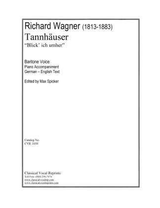 Tannhauser Blick' ich umher