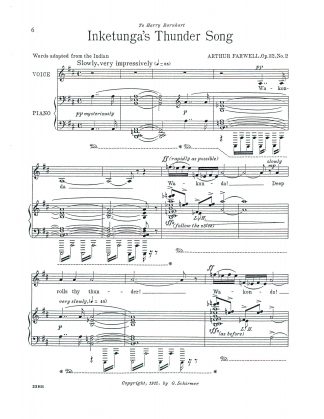 Three Indian Songs Op. 32 e.