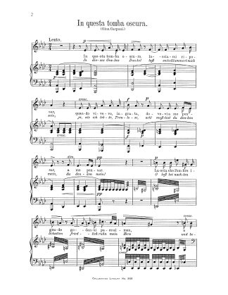 In questa tomba oscura (Ab)