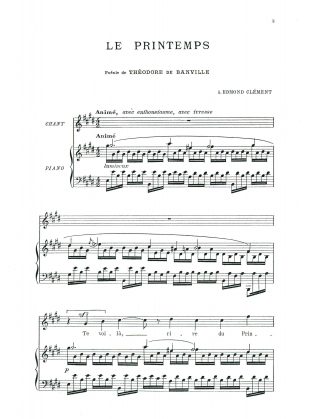 Le Printemps (T. de Banville) {#3 of Rondels} f.
