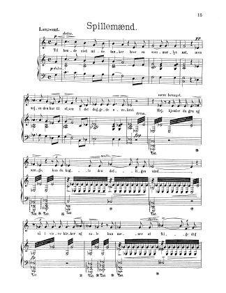 Op. 25 Six Songs(H. Ibsen){incl.A SwanMin hvide Svane}