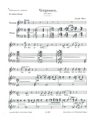 Vergessen (Arno Holz)