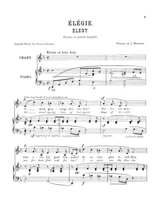 Elegie (d minor)