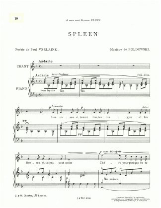 Spleen (Verlaine) f.