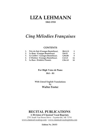 Melodies Francaises