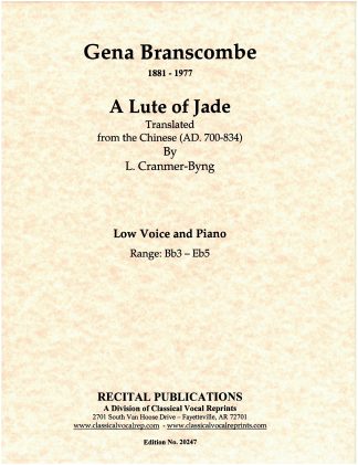 A Lute of Jade