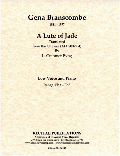 A Lute of Jade