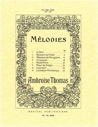 8 Melodies - Huit Melodies
