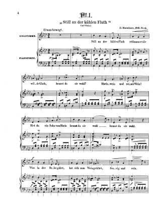 Ein Liederheft vom Rhein (Siebel), Op. 186.