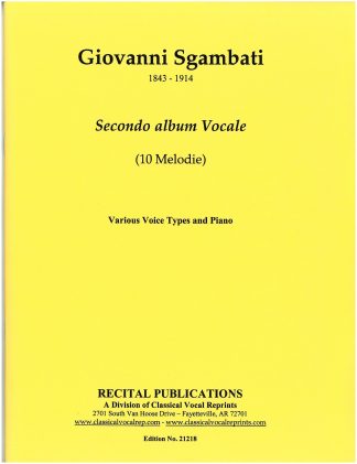 Secondo Album Vocale (10 Melodie)