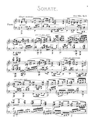 Sonate, Op. 3.