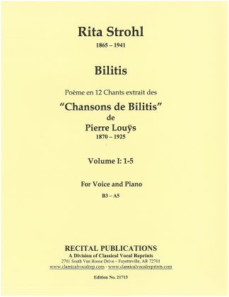 Bilitis, Vol. I.