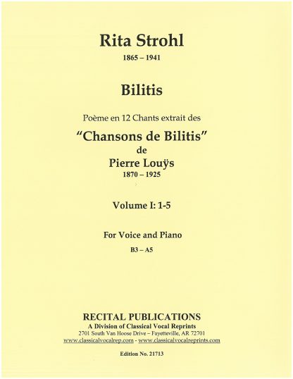 Bilitis, Vol. I.