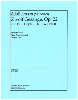 Zwolf Gesange von Paul Heyse - 12 Songs