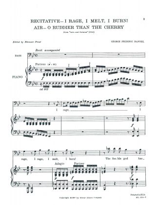 Acis & Galatea O ruddier than the cherry (Prout ed.)