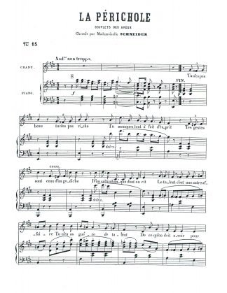 Tu n'es pas beau from La Perichole