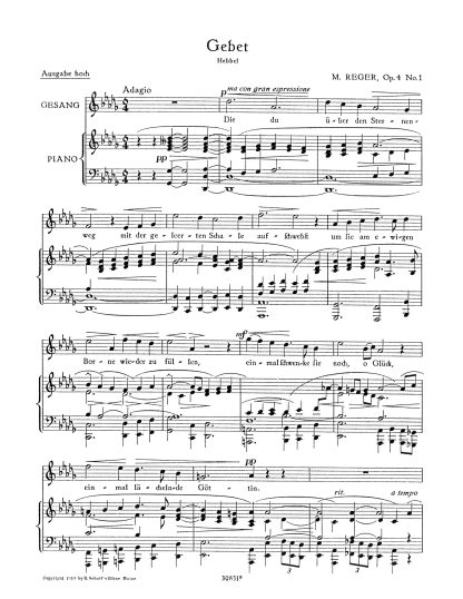 14 Lieder Album I (Jugendlieder) g.