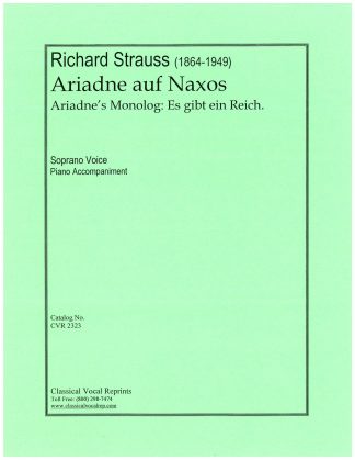 Ariadne auf Naxos (Ariadne's Monolog) Es gibt ein reich