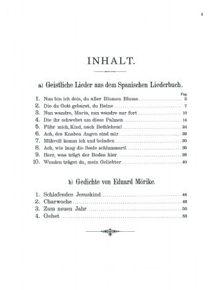 Geistliche Lieder (14 Sacred) with organ accompaniment by Max Reger