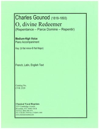 O divine Redeemer - Repentir - Parce Domine