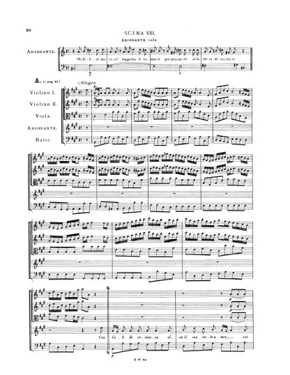 Ariodante Con l'ali di costanza i. (Full Score)