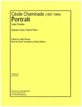 Portrait (P. Reyniel) with flute and piano