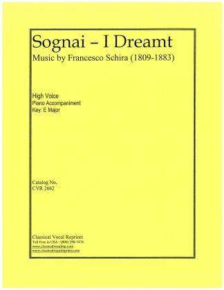 Sognai - I Dreamt (E) i. e.