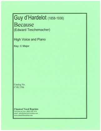 Because (C) English, French text