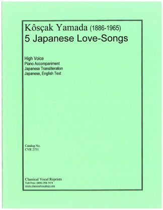 Five Japanese Love-Songs j. e.(Japanese transliteration)