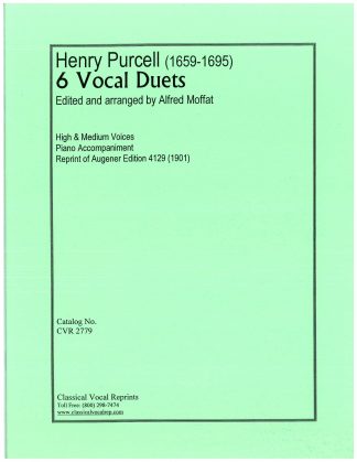 6 Vocal Duets Arranged by Alfred Moffat