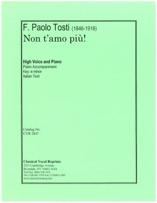 Non t'amo piu...(e) i.