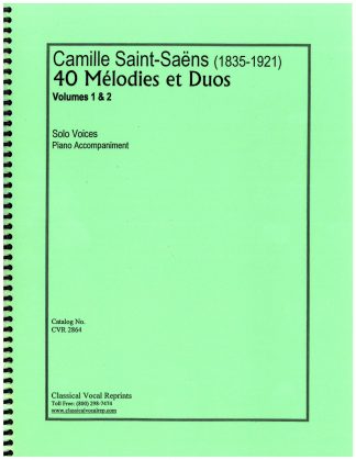 40 Melodies et Duos (Songs and Duets)