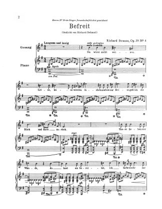 Befreit Op. 39 No. 4 (e) g.