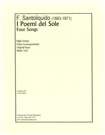 I Poemi del Sole (4 Songs) i.