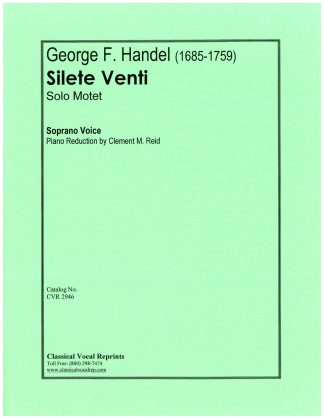 Silete Venti (piano reduction by Clement M. Reid) l.