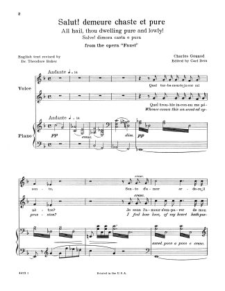 Faust Salut! demeure chaste f. i. e. (F)