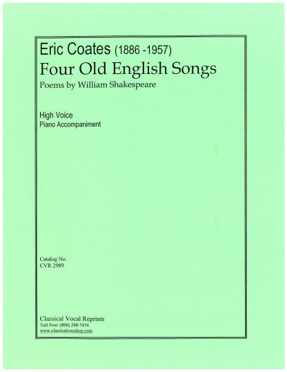 Four Old English Songs (Shakespeare)