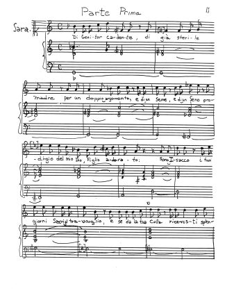 Il Sacrifizio di Abramo (Score Only)