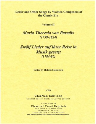 Lieder and Other Songs … of the Classic Era, Vol. 2, 12 Lieder