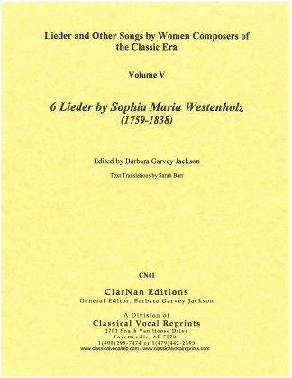 Lieder and Other Songs … of the Classic Era, Vol. 5