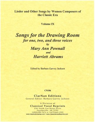 Lieder and Other Songs &hellip; of the Classic Era, Vol. 9. Songs for the Drawing Room