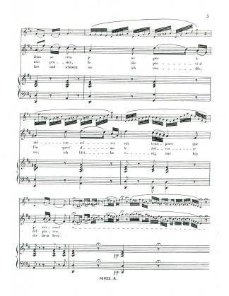 Ballade de Preciosa (arranged L. Drouet) with Flute Obligato French, Italian, German text