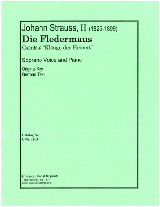 Fledermaus Czardas (Klange der Heimat) g.