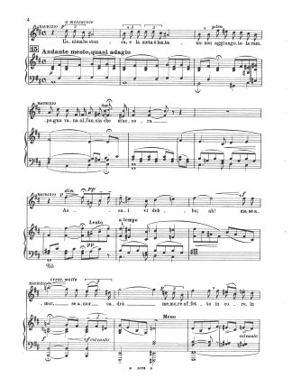 Adriana Lecouvreur L'anima ho stanca (Maurizio) i.