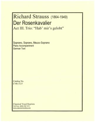 Der Rosenkavalier (Trio Act 3) Hab'mir's gelobt(SSMez)g.